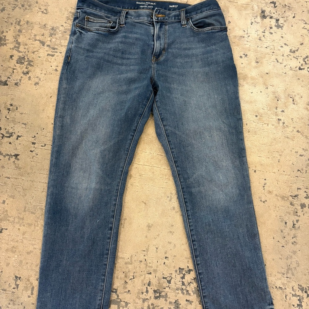 Men's Banana Replacement Blue Jeans